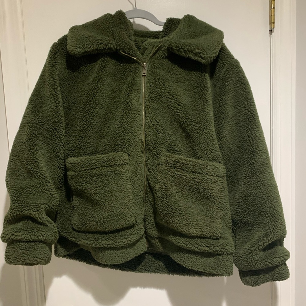 ELODIE faux shearling jacket